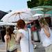 Parasols shade the sun from these shoppers as they wander down S. Main St. during the Guild's Ann Arbor Summer Art Fair on Thursday, July 18, 2013. Melanie Maxwell | AnnArbor.com